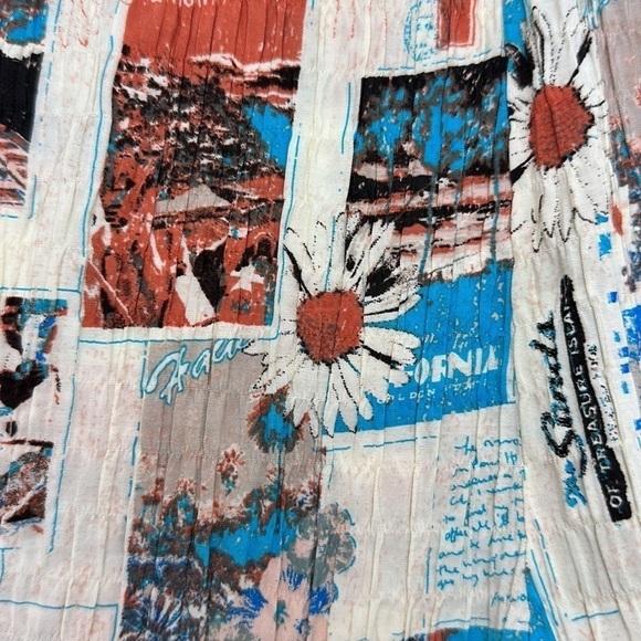 Urban Outfitters Brunching Lace Trim Romper Size Small Gauzy Lightweight Loose - Picture 11 of 16